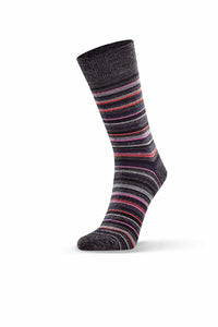 Fine Line Stripe - Charcoal