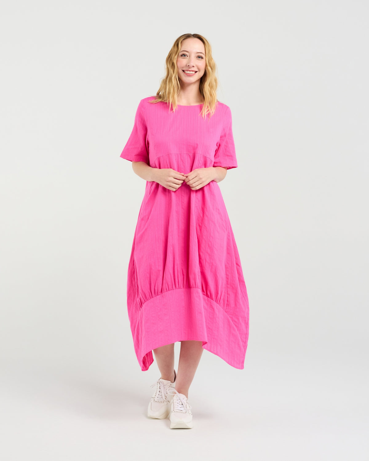 Selena Dress - Hot Pink