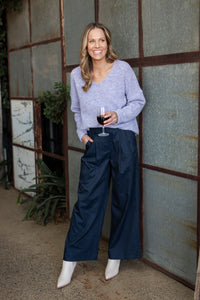 Darcy Pant - Dark Sapphire