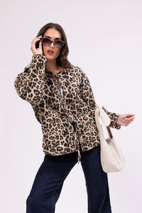 Tied Up Jacket - Animal Print