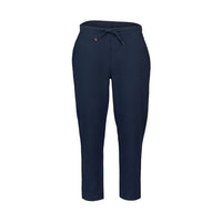 7/8 Length Slim Leg Elastic Waist Pant - Ink