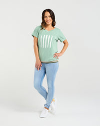Mia T-shirt - Mint