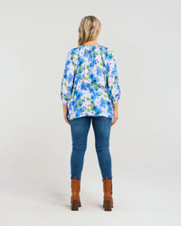 Bridie Top - Bright Ink