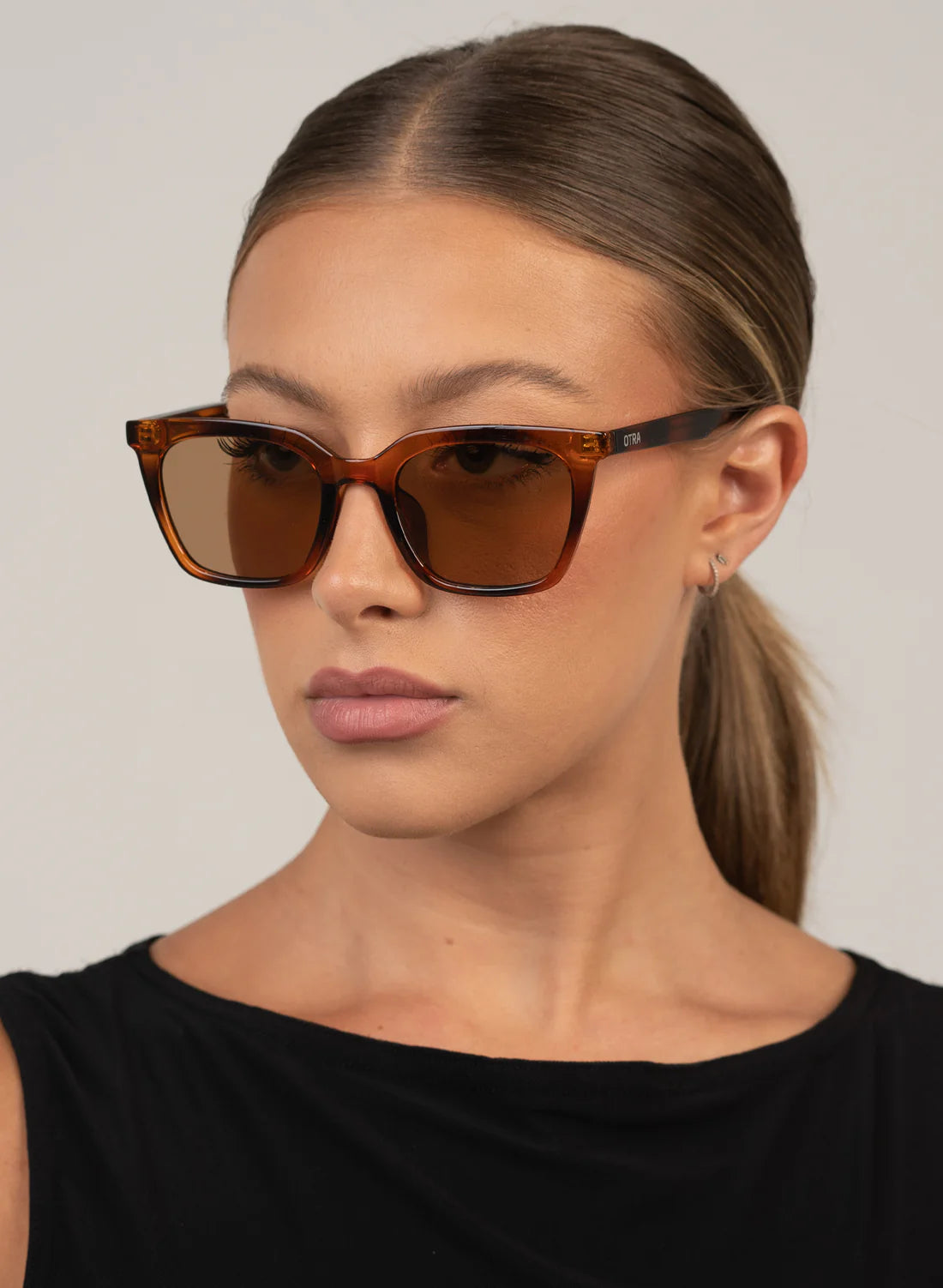 Bree Sunglasses - Havana/Brown.