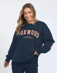 Interval Crew - Navy Peach