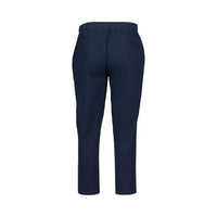 7/8 Length Slim Leg Elastic Waist Pant - Ink