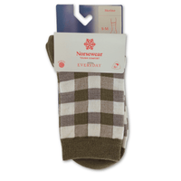 Check Sock / Khaki