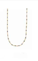 2046-0251 Necklace - Black with Enamel Steel