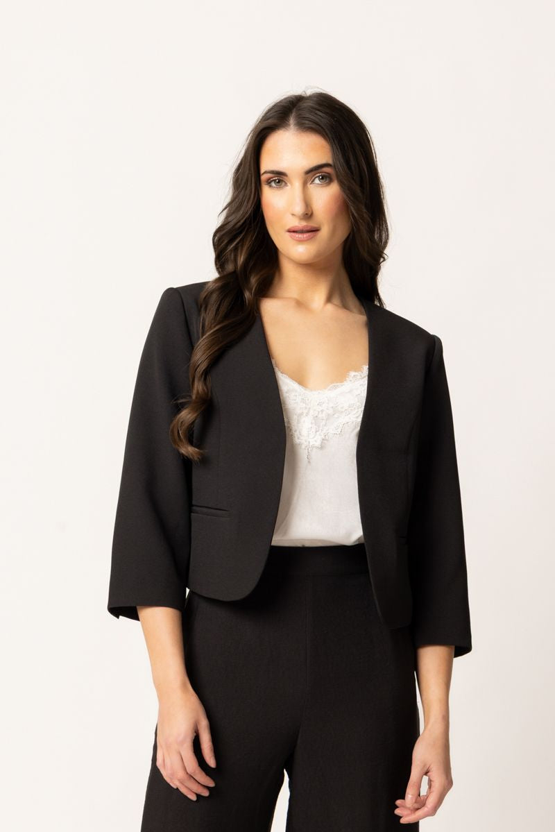 Everyday Bolero/ Black Crepe