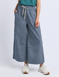 Julia Pinstripe Denim Pant
