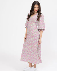 Madrid Dress / Dusk Petal