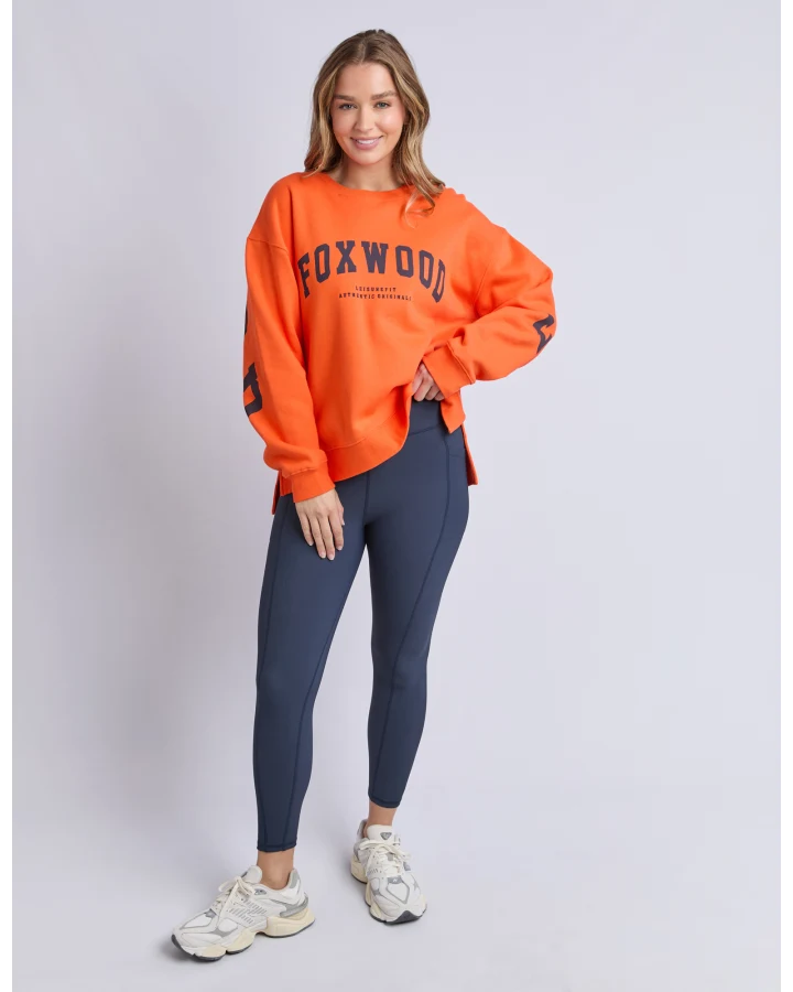 Interval Crew / Orange & Navy