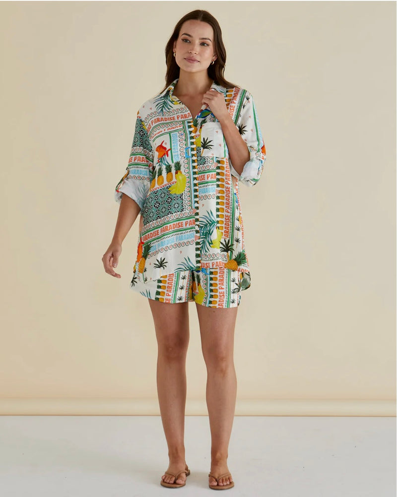 Mills Shirt / Paradise Print