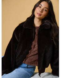 Gigi Jacket / Cocoa Luxe
