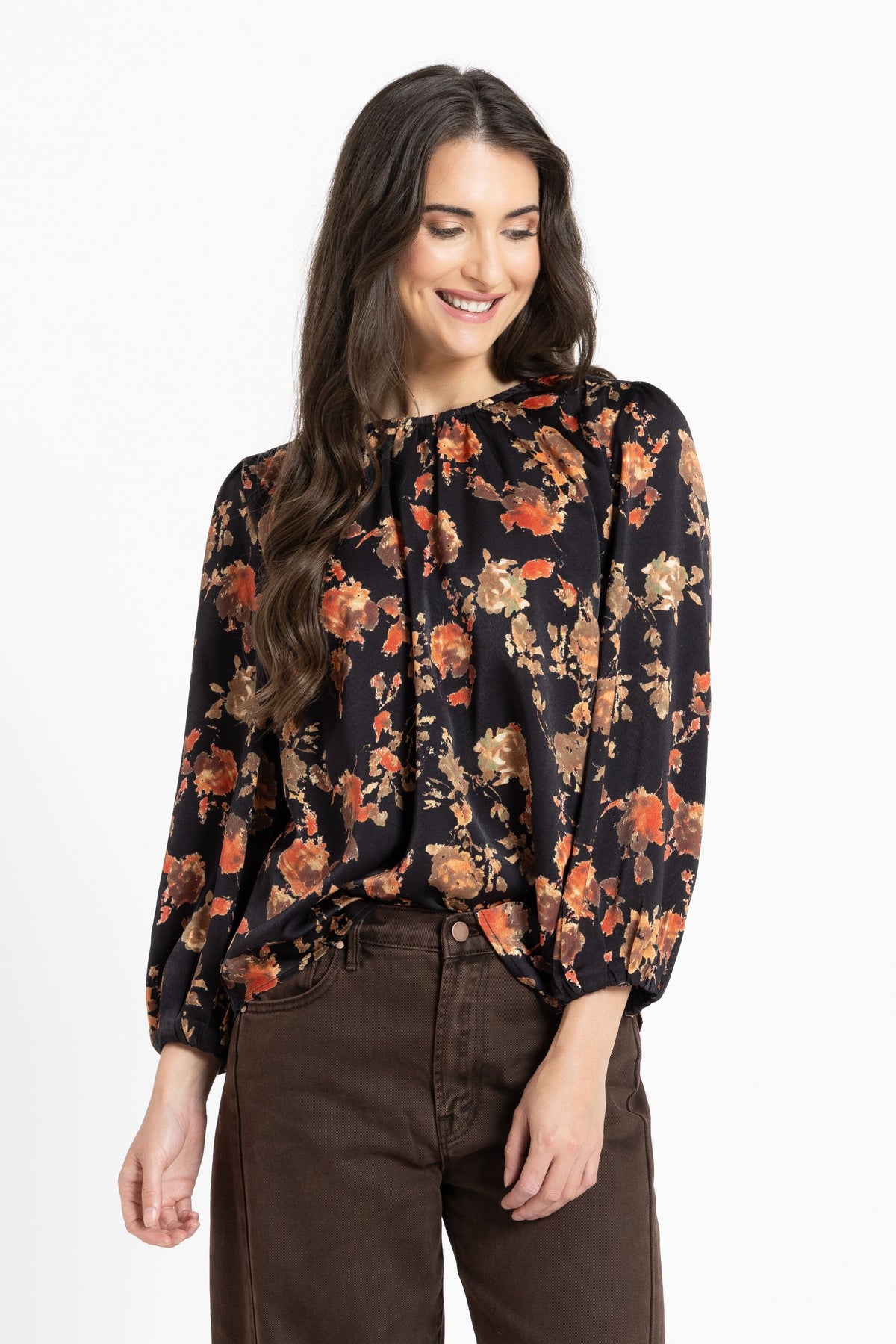 Lorenza Blouse / Amber Floret