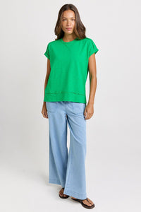 Shirley Short Sleeve Tee / Green