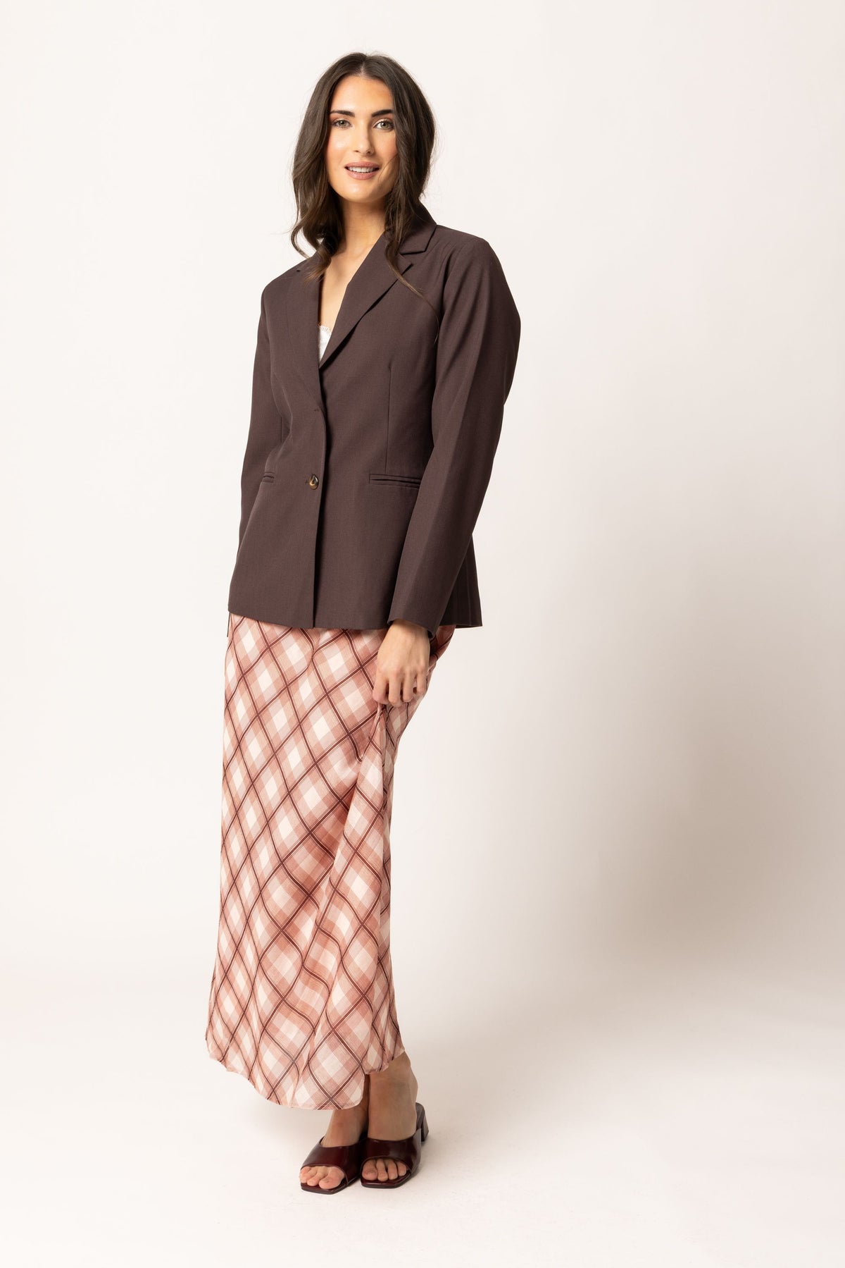 Relaxed Blazer / Cacao