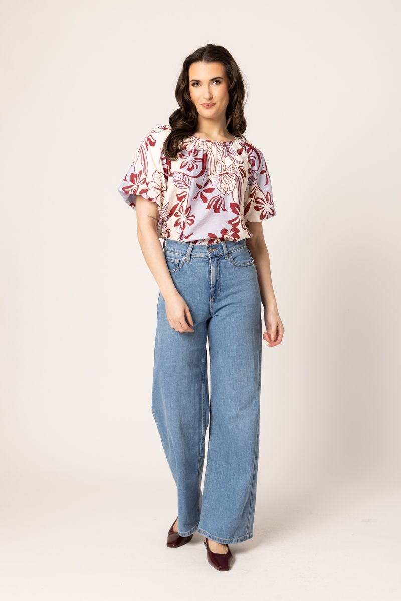 Haven Top / Sky Merlot Magic