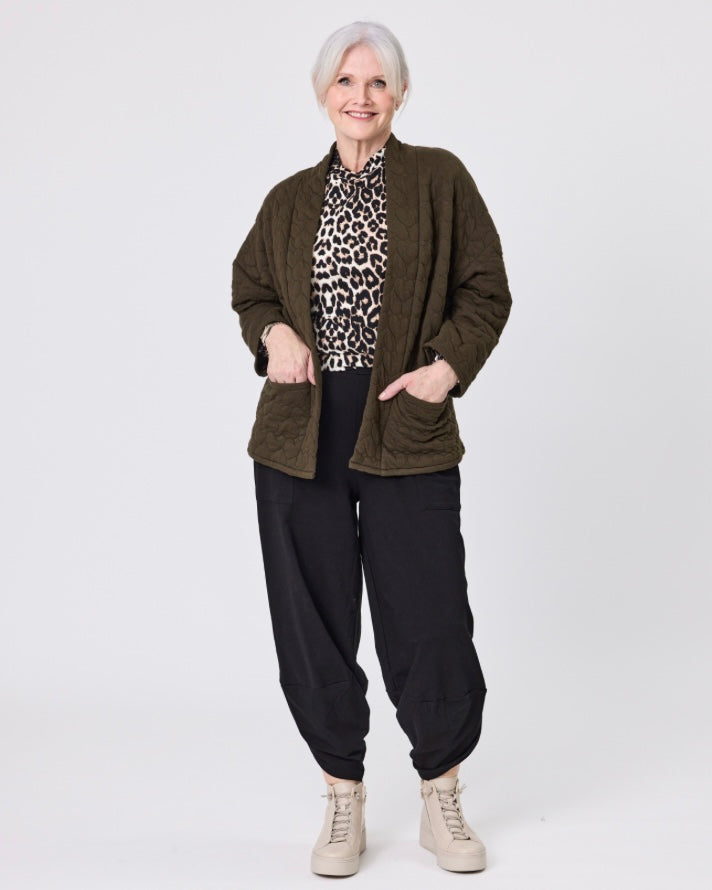 Elvira Jacket / Khaki - Girl Next Door Fashion