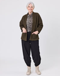 Elvira Jacket / Khaki - Girl Next Door Fashion