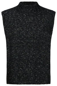Zarda Knit Vest / Black