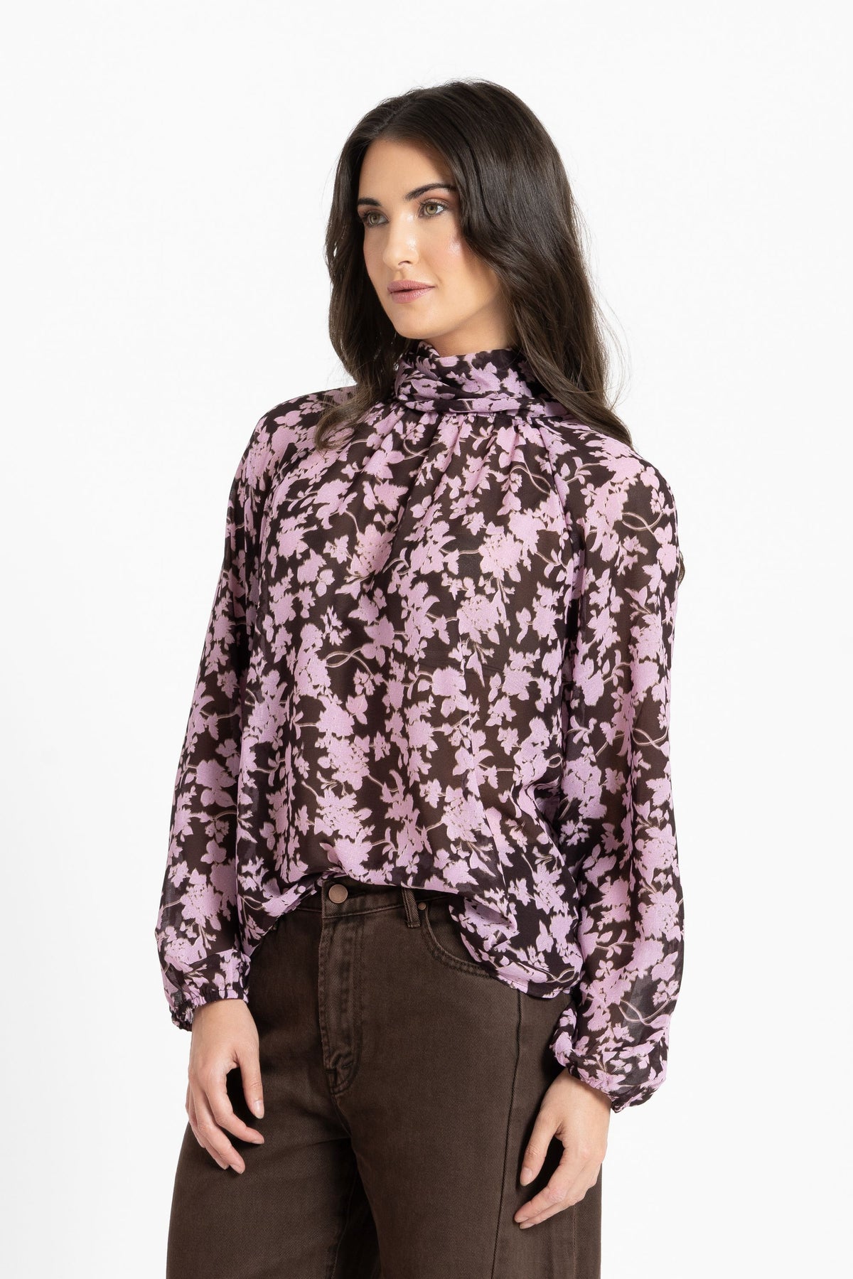 Love Note Blouse / Lilac Whisper