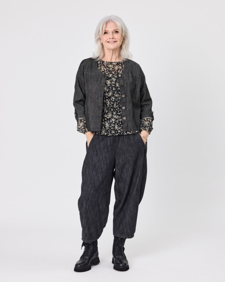 Sonja Pant / Black Denim - Girl Next Door Fashion