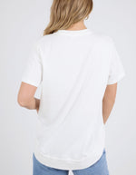 Farrah Short Sleeve Tee - White