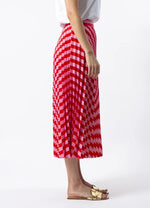 Brigette Skirt - Pink & Red