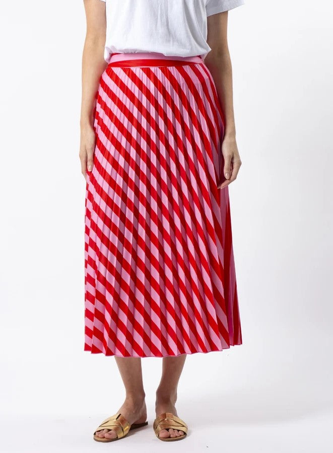 Brigette Skirt - Pink & Red