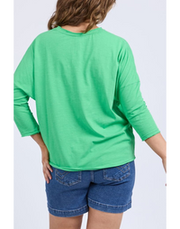 Anya L/S Tee - Spring Green