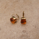 1046-0195 Steel 14k Topaz glass steel GP