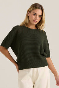 Cherri Tee - Olive Green