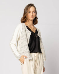 Jack-Car  Jacket - Ivory Combo