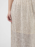 Crystal Skirt - Champagne Sequins