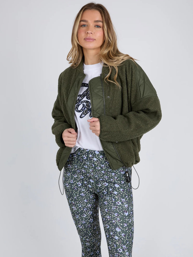 Arizona Fleece Zip Thru - Khaki