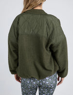 Arizona Fleece Zip Thru - Khaki