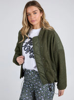 Arizona Fleece Zip Thru - Khaki