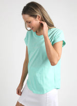 Signature Tee - Neon Mint