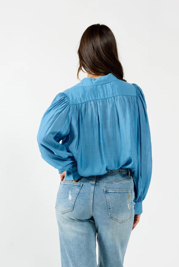 Bristol Blouse - Cornflower