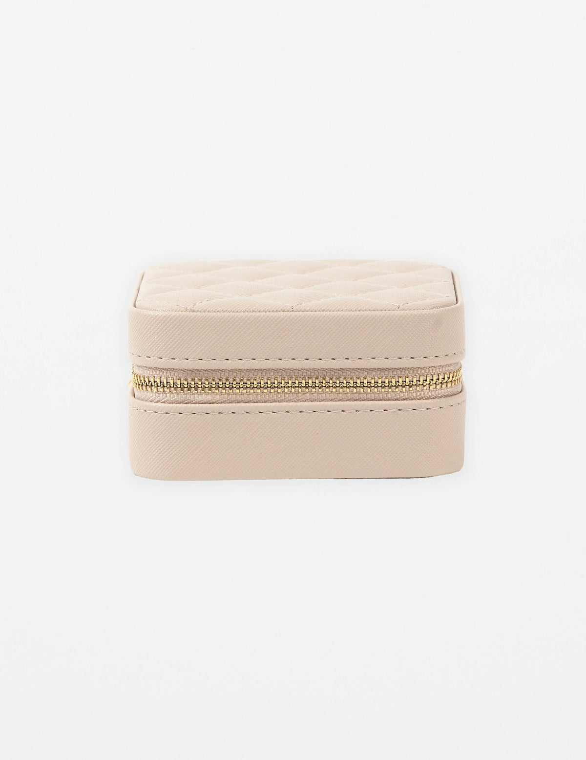 Jewel Box - Putty Quilted Large Square