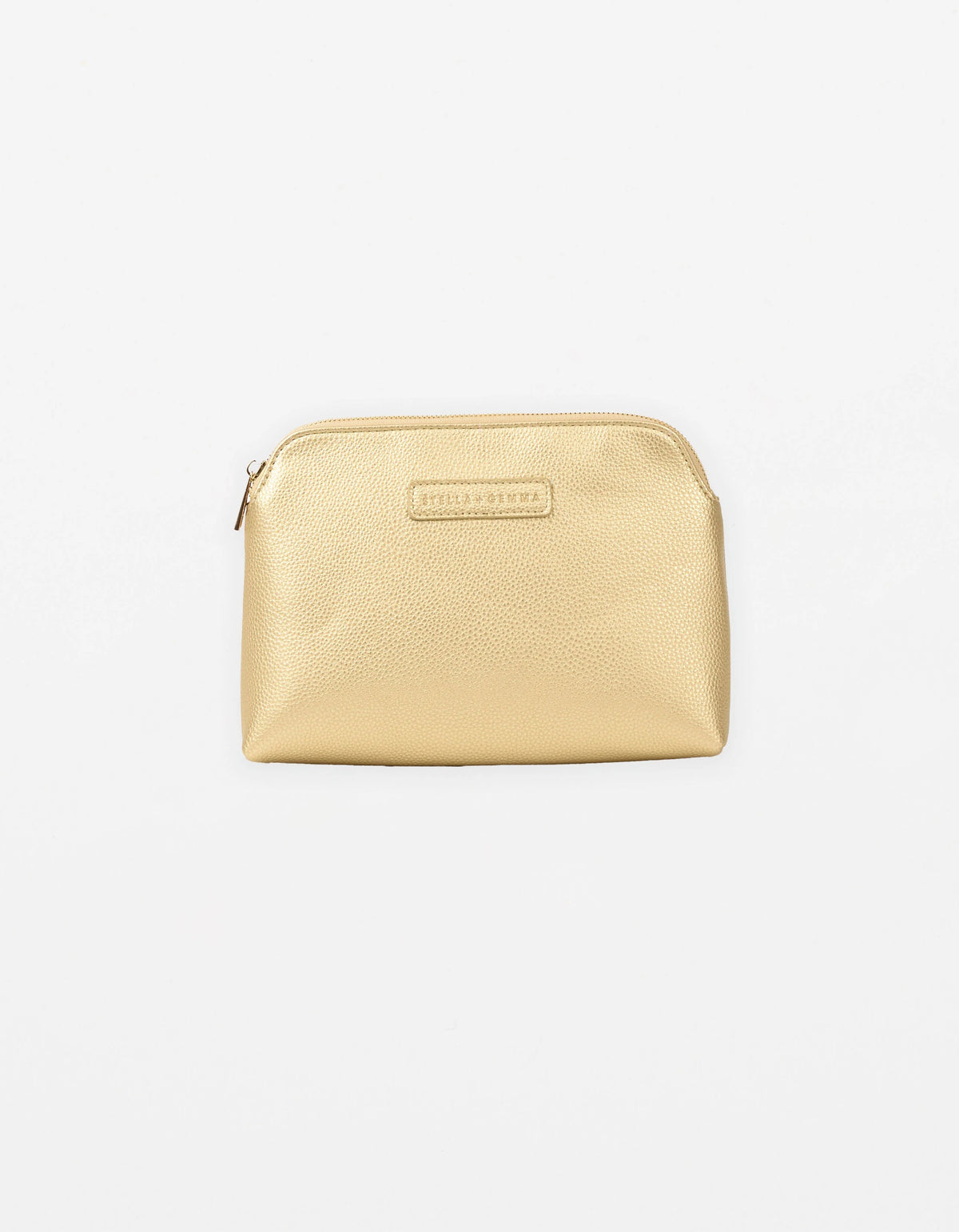 Makeup Bag - Gold