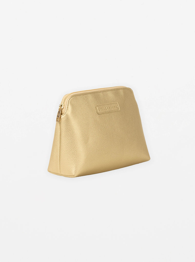 Makeup Bag - Gold