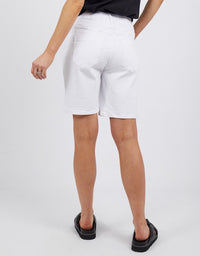 Gabby Bermuda Shorts / White