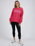 Interval Crew - Raspberry with Neon Lilac