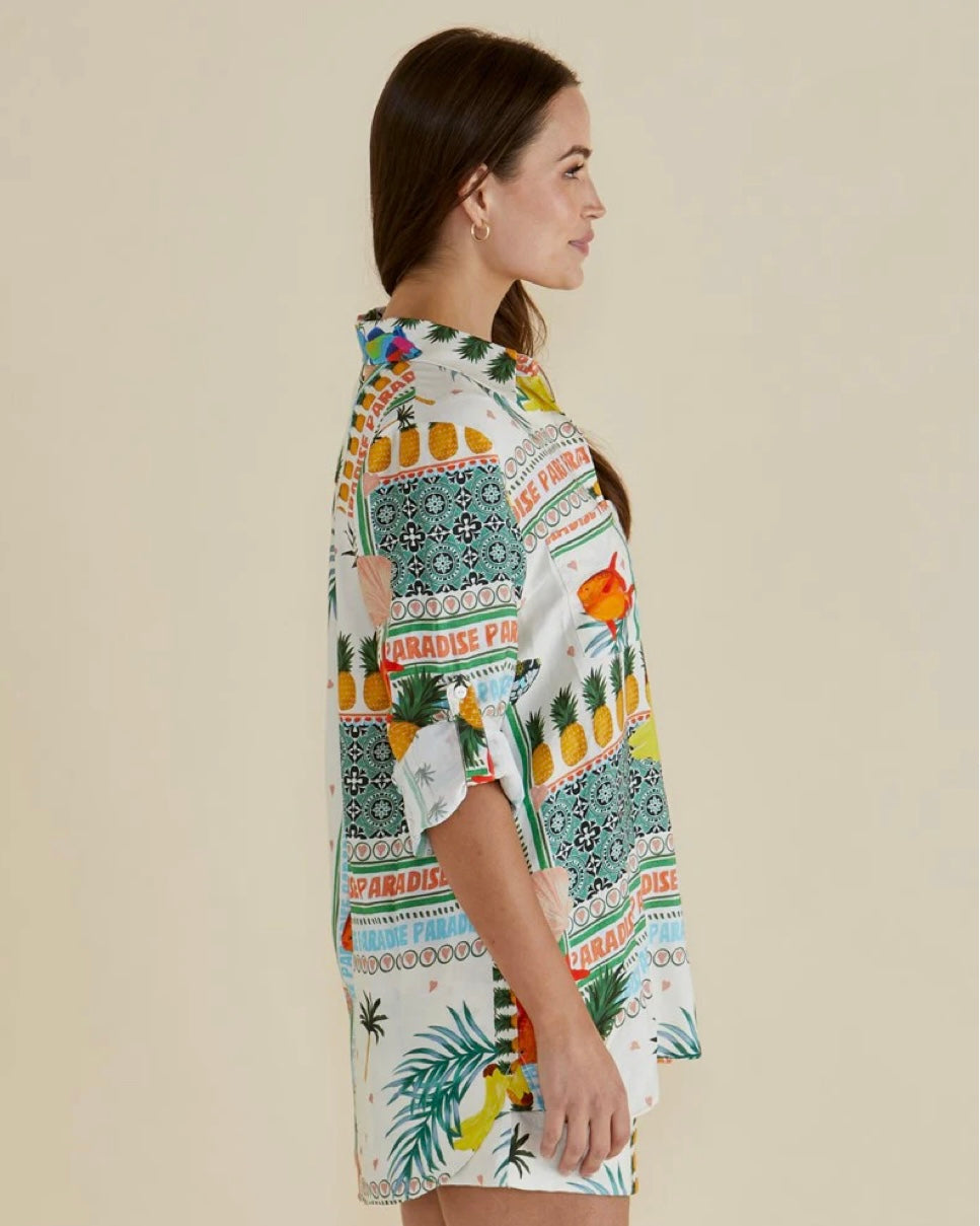 Mills Shirt / Paradise Print