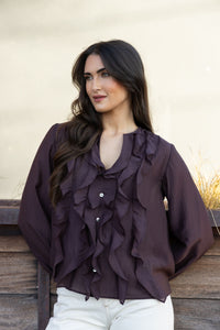 Once Upon A Time Blouse / Brunette