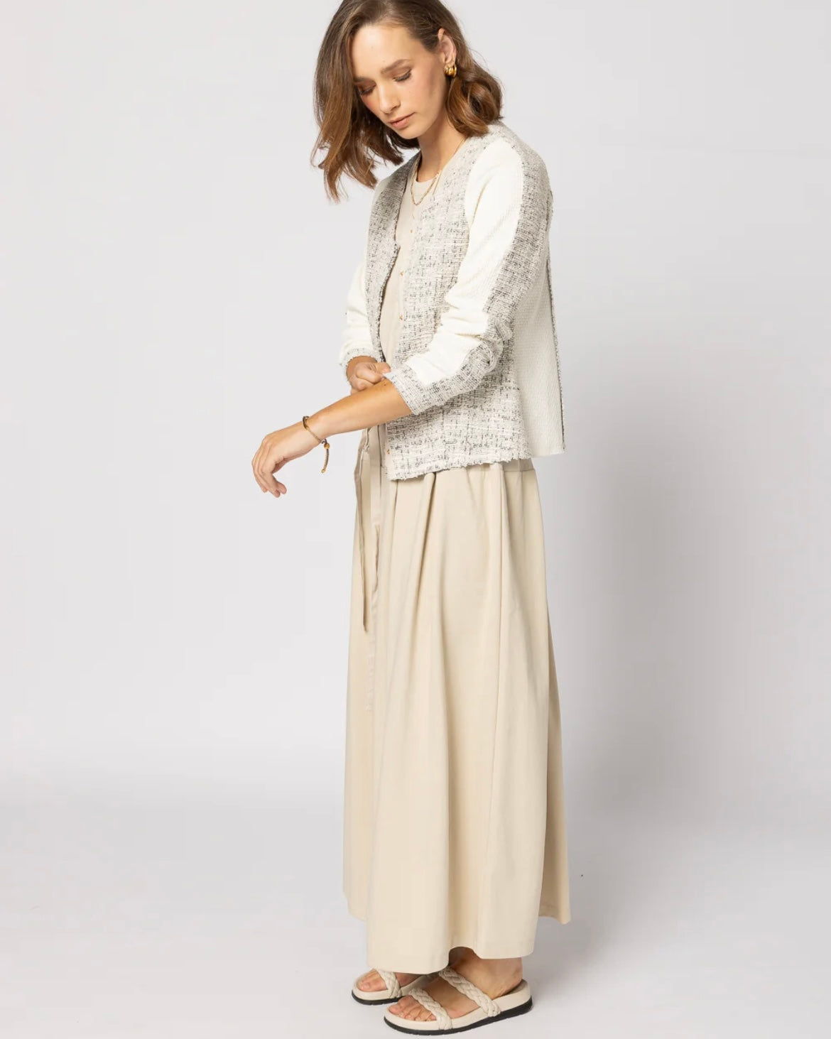 Jack-Car  Jacket - Ivory Combo