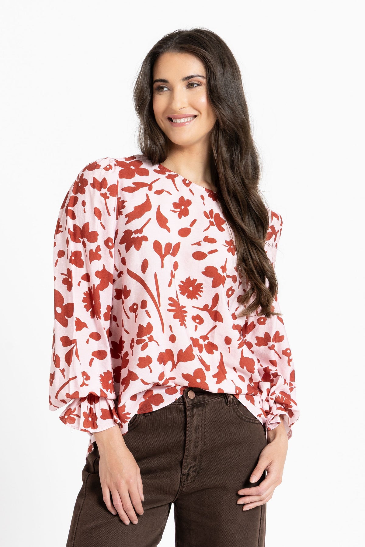 Patti Top / Plum Petal