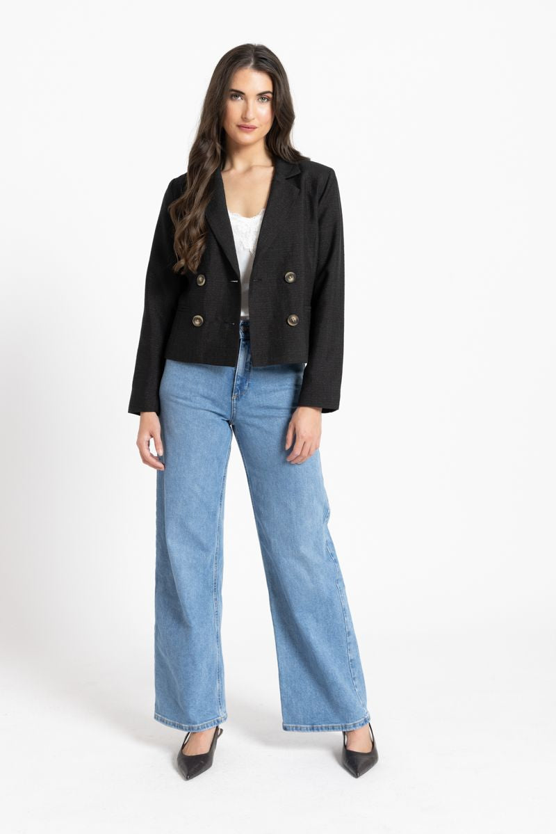 Audrey Blazer / Black Shimmer